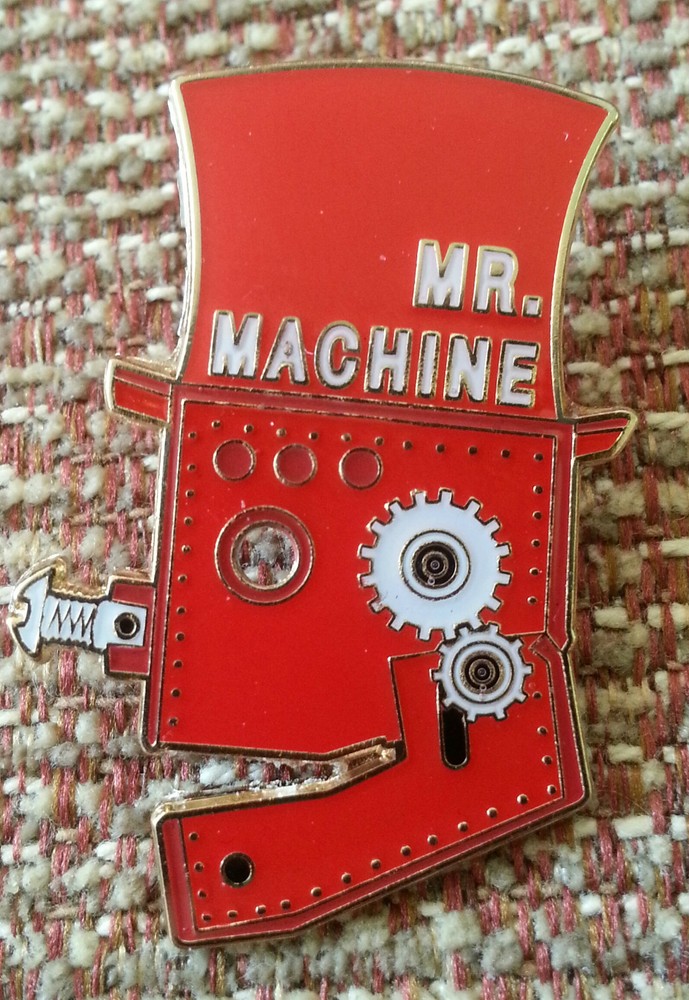 MR. MACHINE LAPEL PIN New