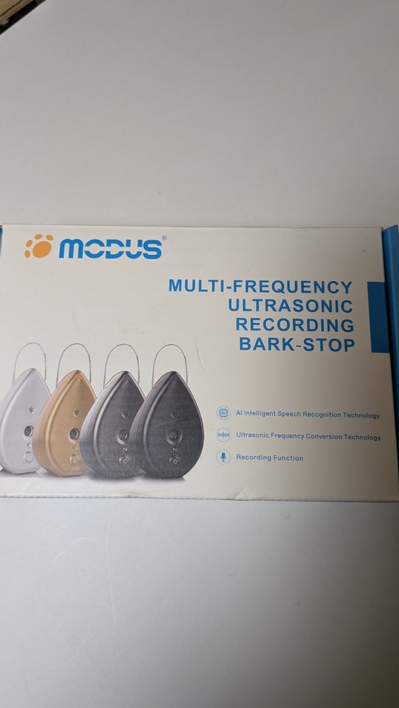 Modus M237 Ultrasonic Bark Control Trainer  Open Box