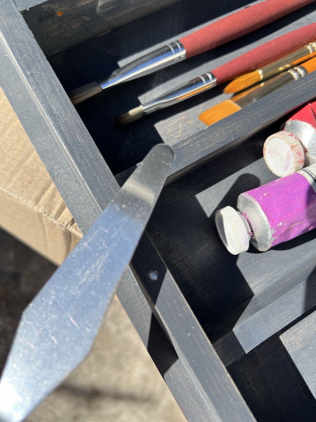 Deep Pochade Box 14*10 “ Plein Air Travel Easel -Portable Artist paint storage