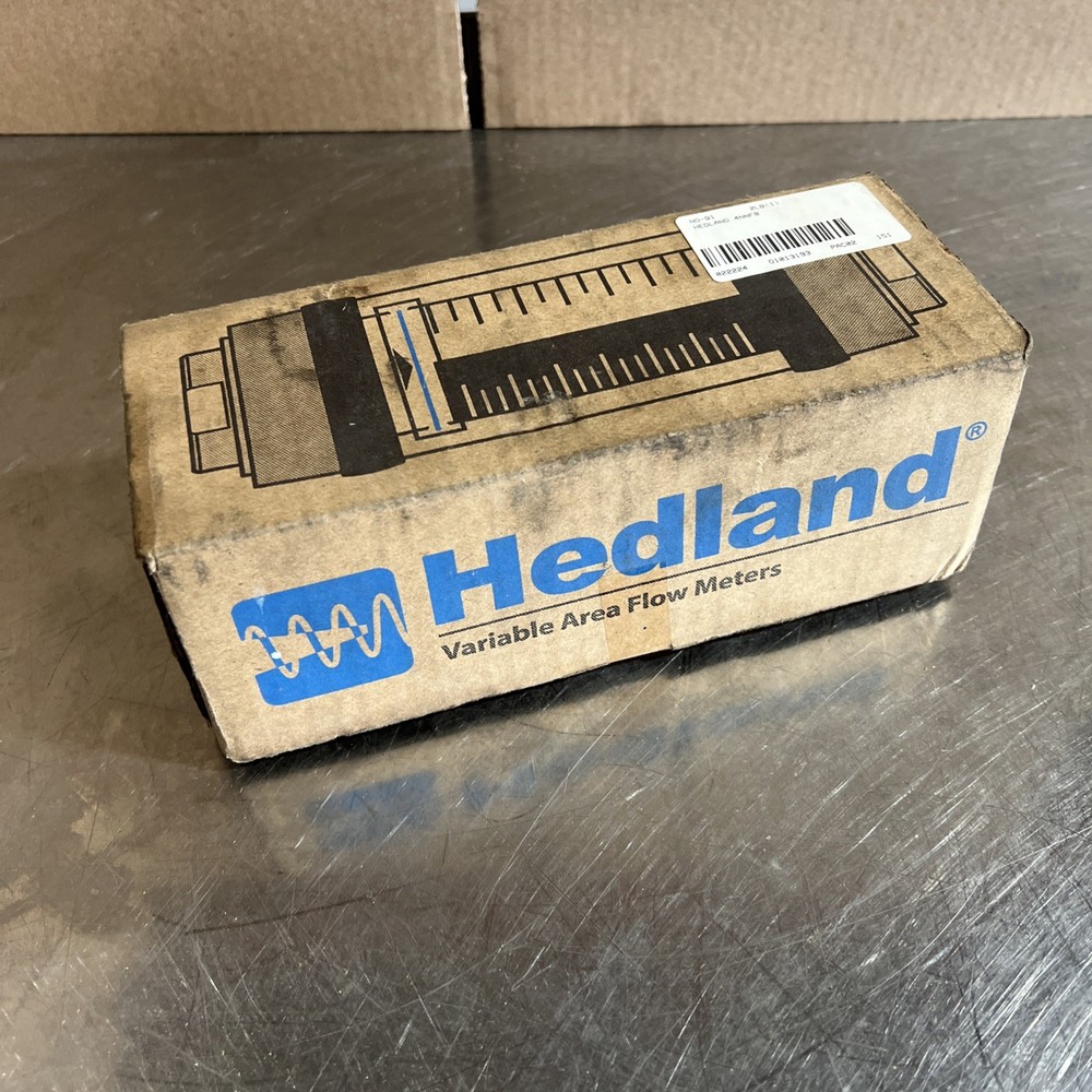 Hedland 4NNF8 Ez-view Variable Area Flow Meter 4-28gpm Nos Surplus