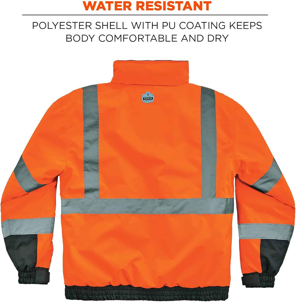 Hi Vis Bomber Safety Jacket