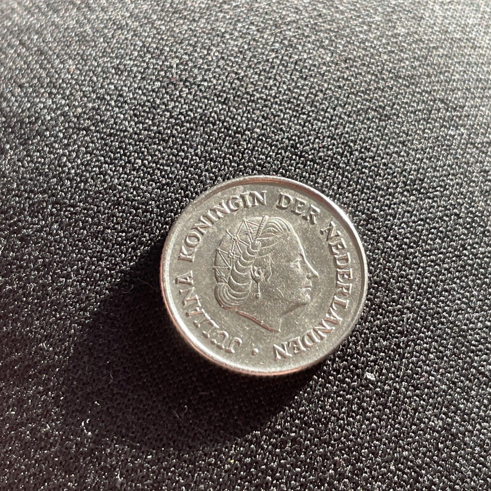 NETHERLANDS 25 Cents 1975 (tk434)