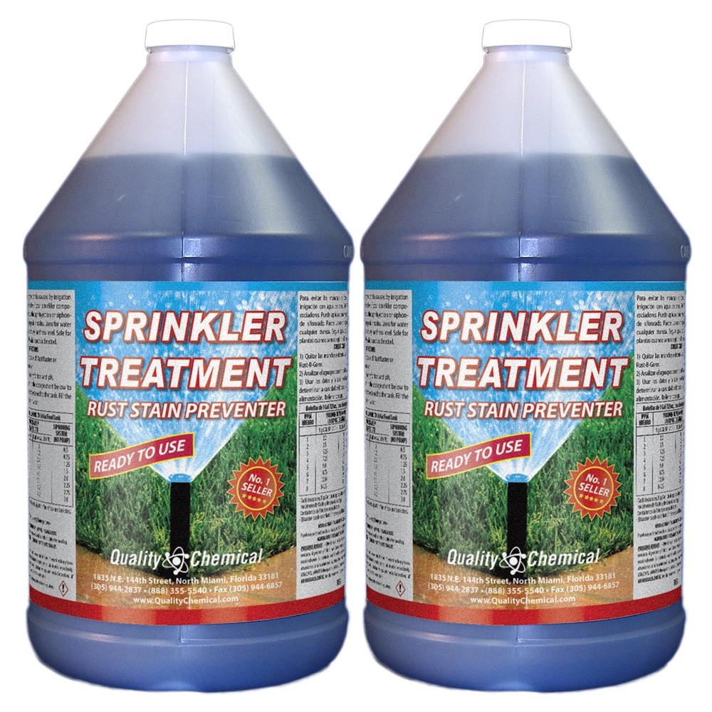 Sprinkler Treatment Rust Stain Preventer - 2 Gallon Case