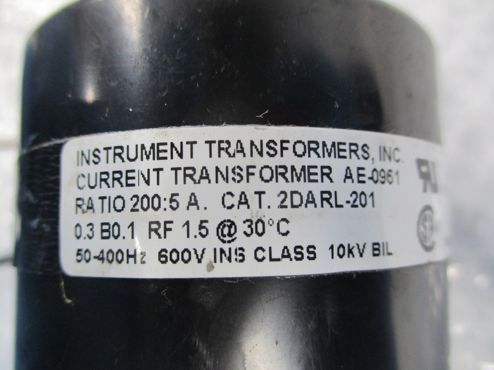 INSTRUMENT TRANSFORMER 2DARL-201 TRANSFORMER NSNP