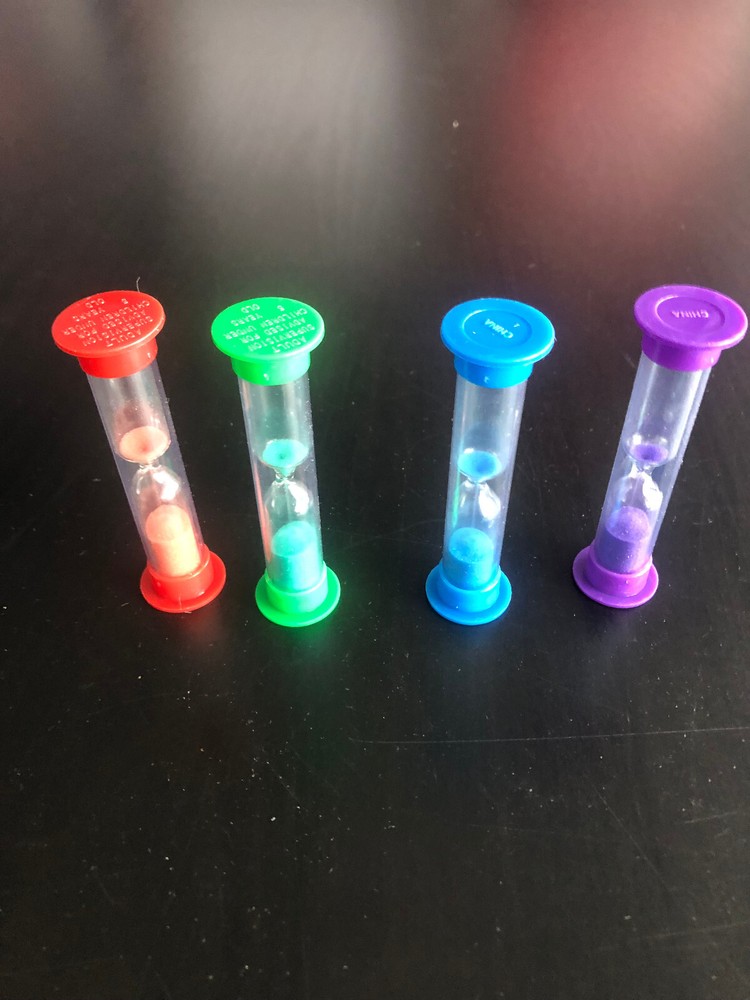 Teaching Tree Sand Timer 2 Minute Hourglass ~ Eggs, Time Out, Exercise, Cooking