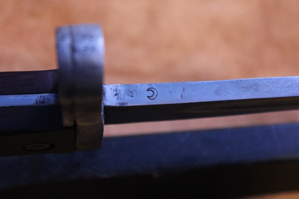 WW2 Modified M1935 Turkish Mauser Bayonet Marked AS