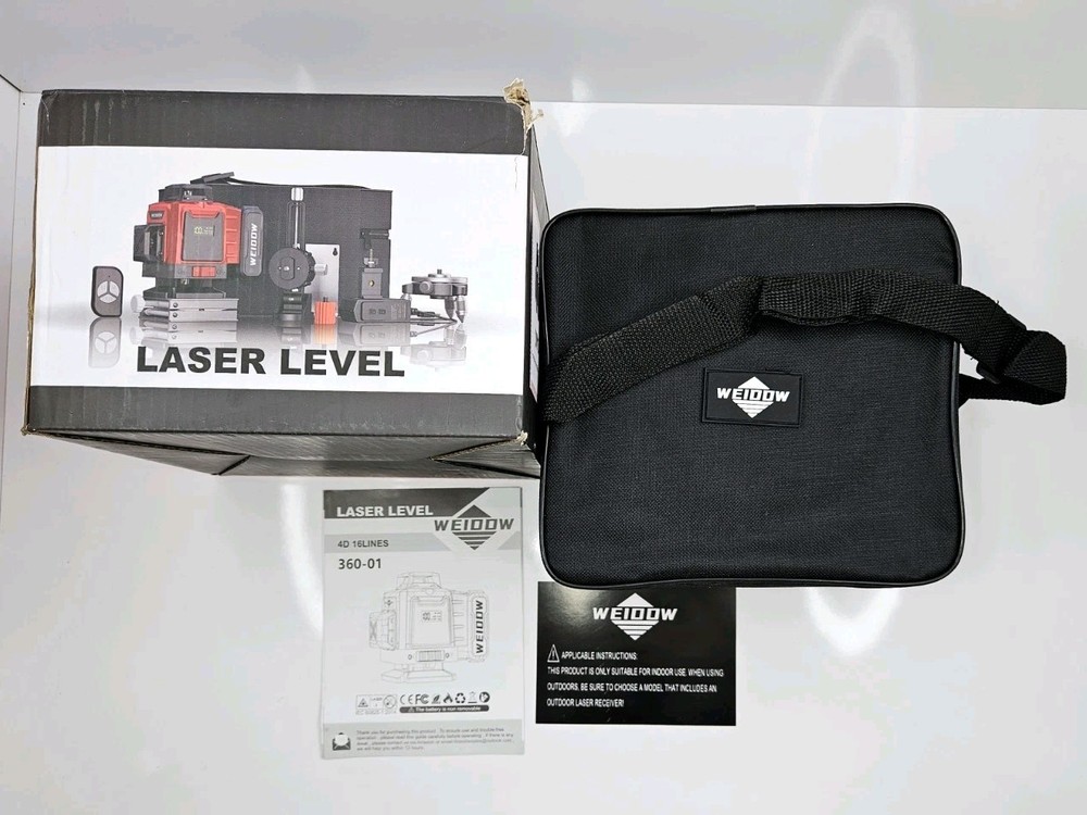 Weiddw laser level Self Leveling 4D 16 Lines 4×360°