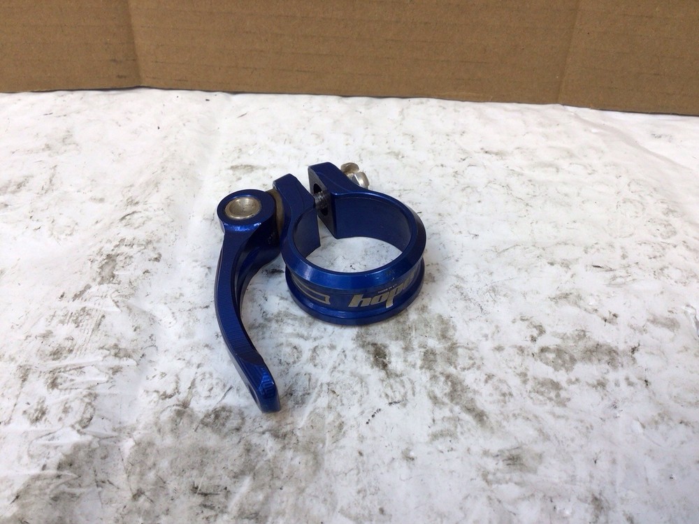 Hope 31.8mm Quick Release Blue Seatpost Clamp