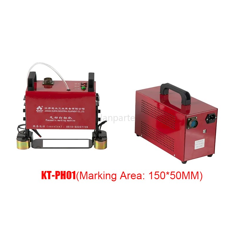 KT-PH Pneumatic Dot Peen Marking Machine For Metal Surface Engraving VIN Code