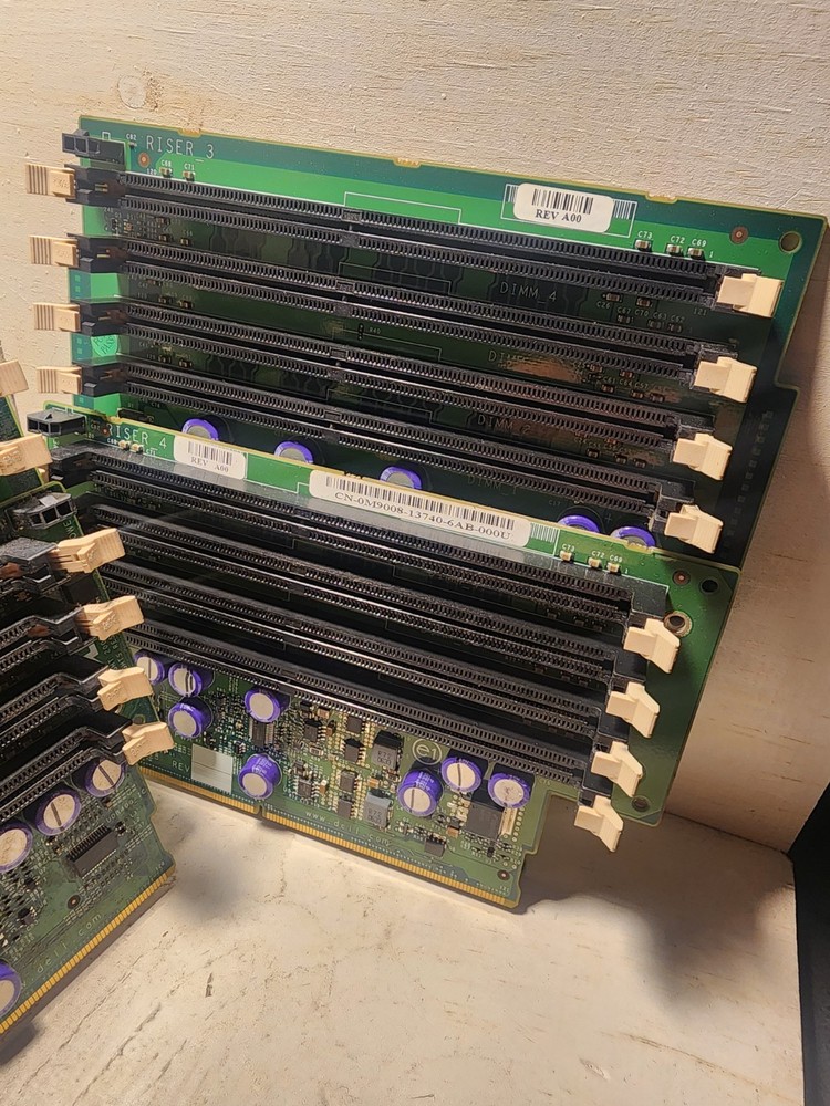 Dell Precision 690 RAM Riser Pair + Support Caddy – Tested Working, Clean Pull