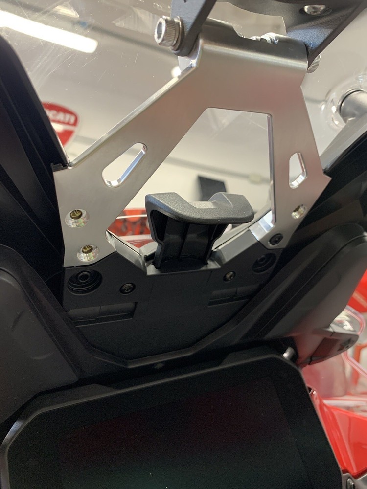Ducati Multistrada V4 Bracket Holder Garmin TomTom CNC Ship Navigator Mount