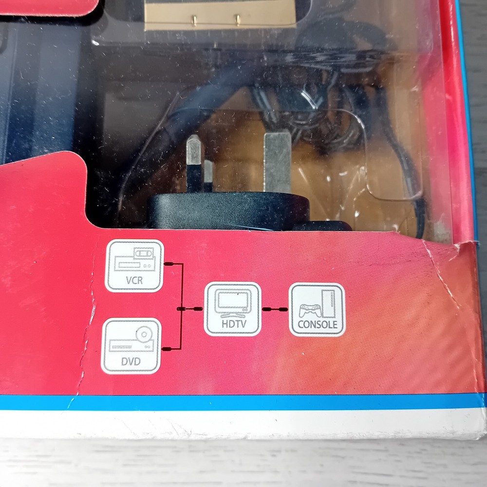 LOGIK AUTOMATIC 4 IN 1 MULTI SCART ADAPTER - NEW IN OPENED BOX