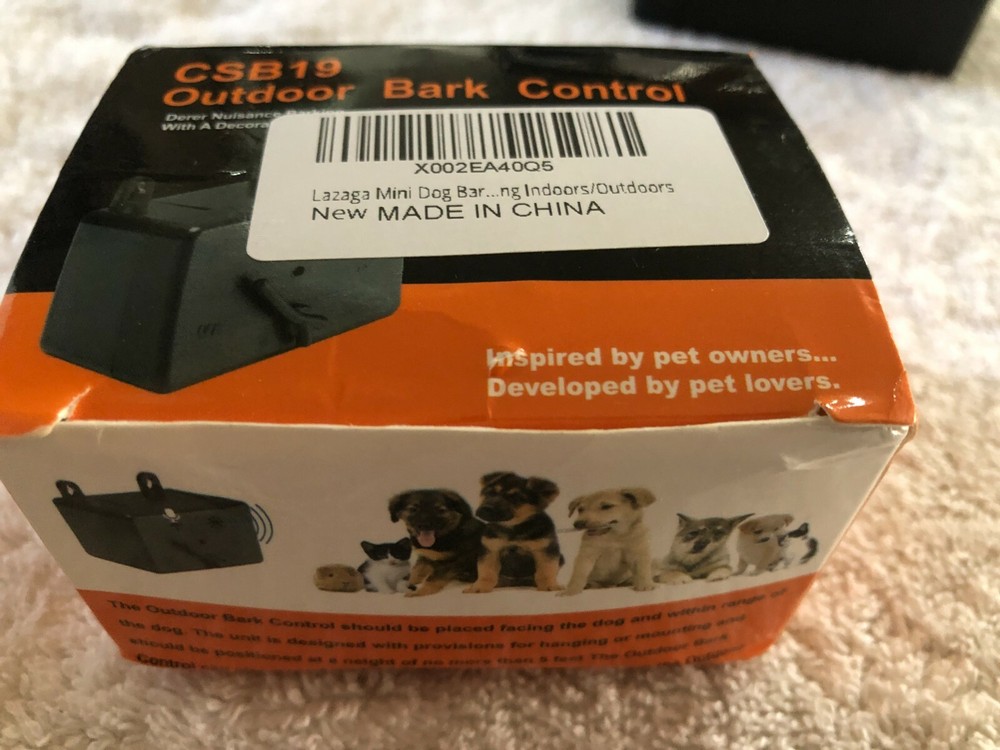 Lazaga Mini Dog Bark Control Device, PLEASE READ DESCRIPTION