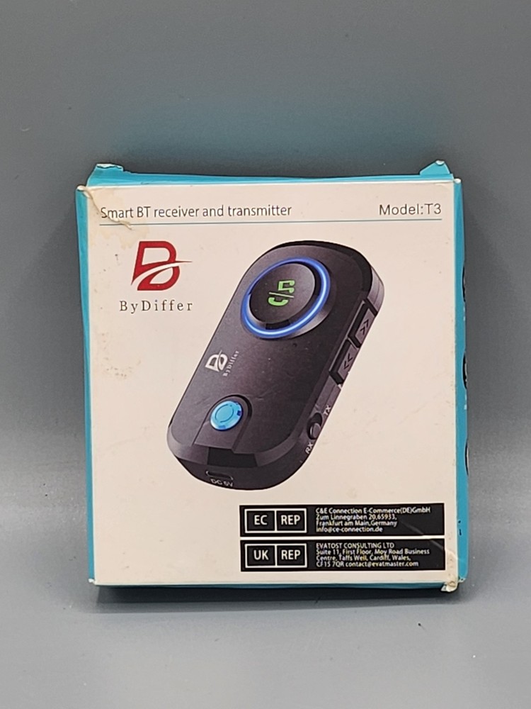 BYDIFFER Smart Bluetooth 5.0 Audio Receiver & Transmitter Dual Link Wireless Car