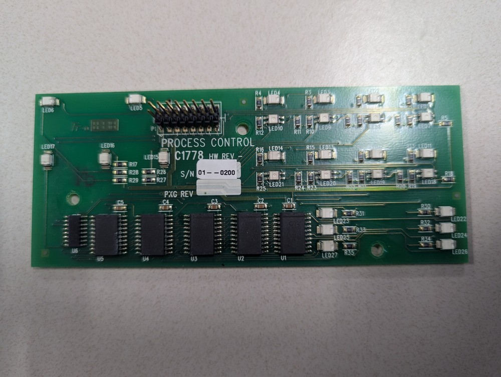 Process Control C1778 Blender Control Panel Board