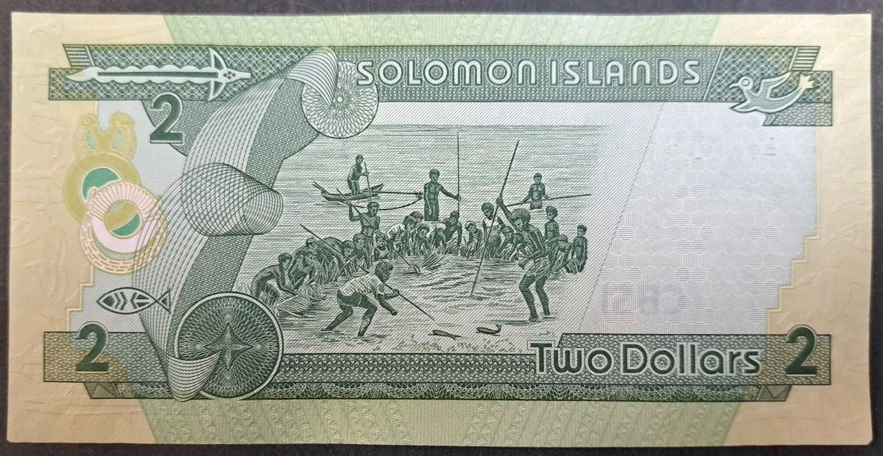 (2011) Solomon Islands 2 Dollars P25(2), C8-787***