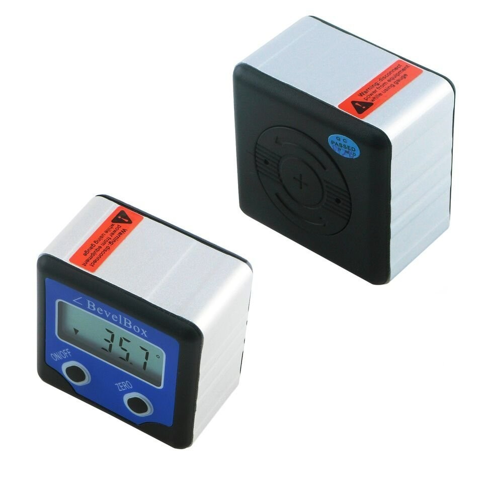 Digital Bevel Box Inclinometer Protractor 360° Angle Finder IP54