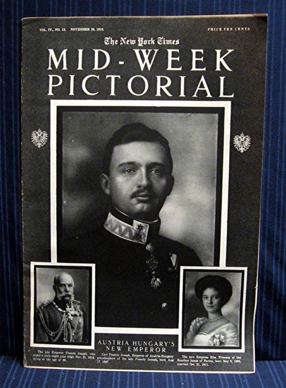 1916 NY Times 11-30 Mid Week War Pictorial WWI Magazine