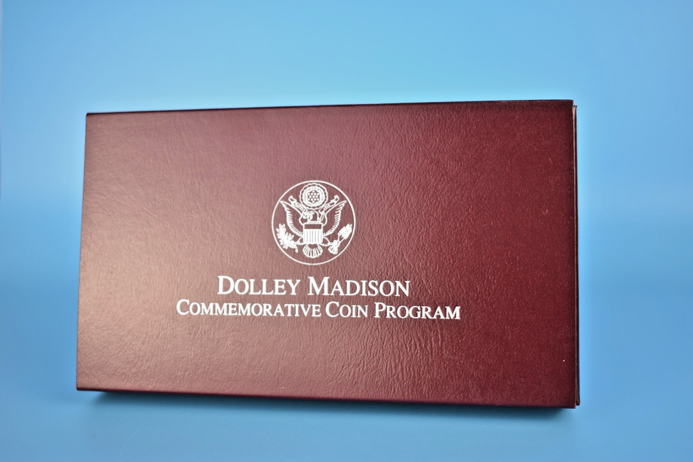 1999 Dolley Madison Silver Proof $1 Commem w/ Box & COA