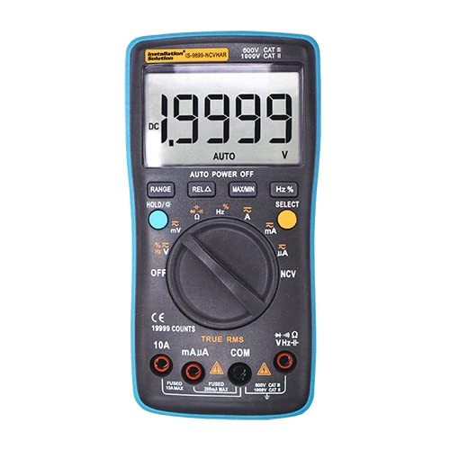 Digital Multi-Meter Contact Voltage Audiopipe Installation Solution