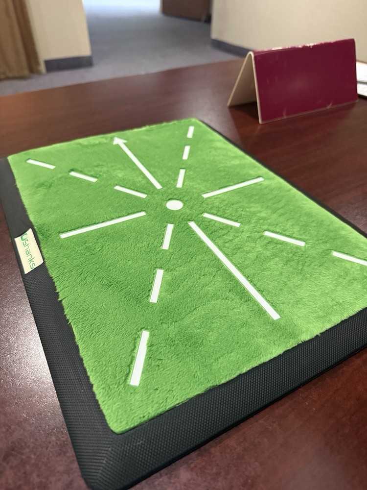 Golf Training Mat for Swing Detection Batting Divot Golf Hitting Practice Mat