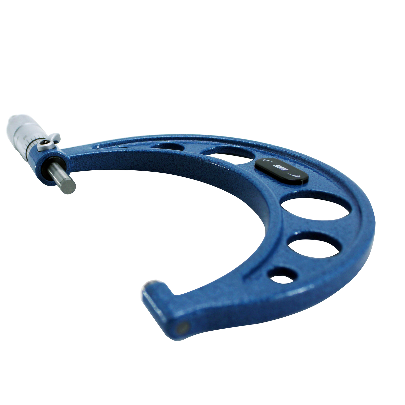 HFS(R) 3-4"x0.0001" Solid Metal Frame Outside Micrometer(Plastic Case)