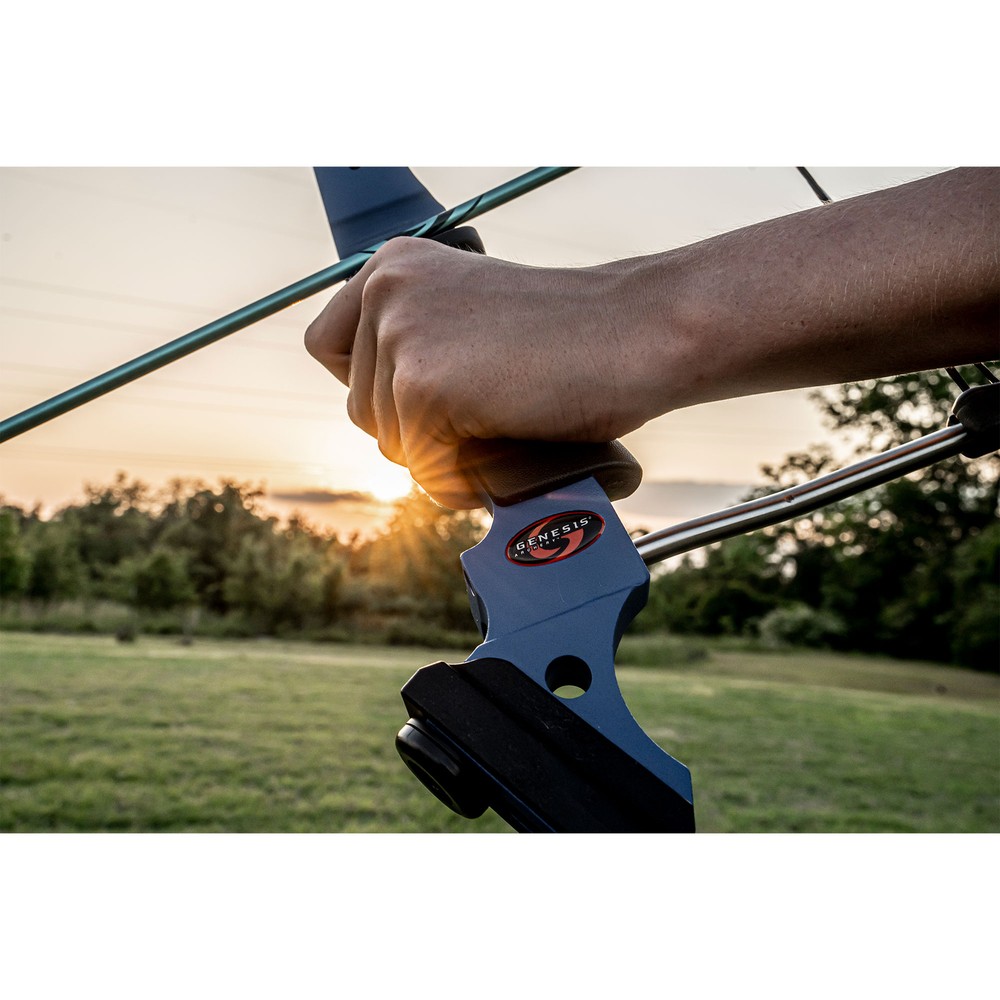 Genesis Archery 10930 Red Original Compound Target Practice Bow Kit, Right Hand
