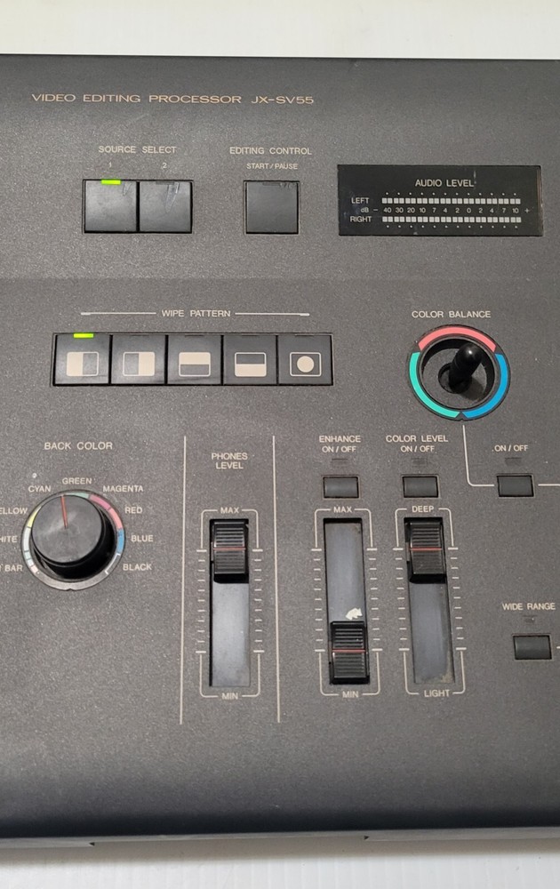 JVC JX-SV55c Video Editing Processor