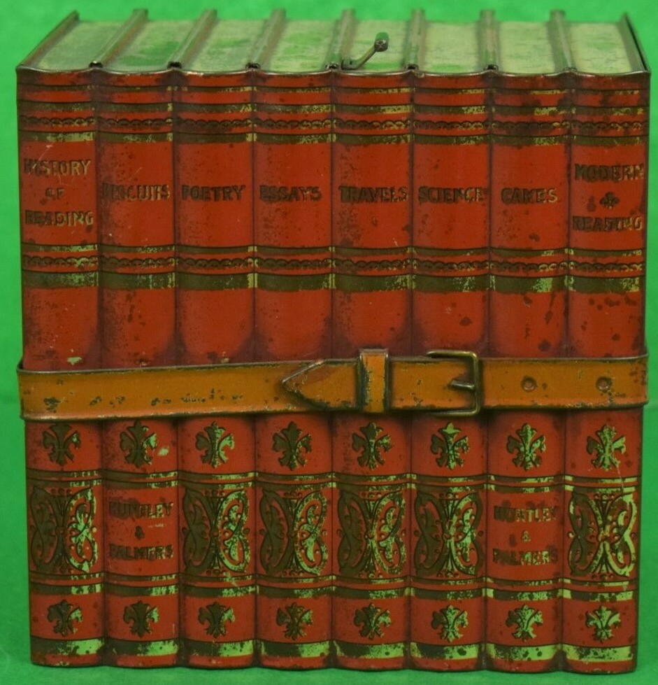 "English (8) Volume Book Tin Caddy"