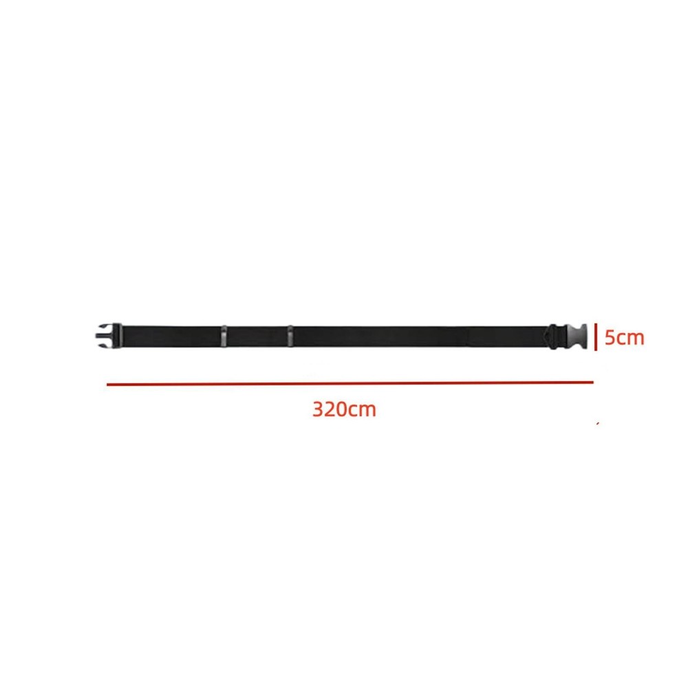 Floats Mat Strap Floats Pad Straps Black Reusable Professional Polyester Camping