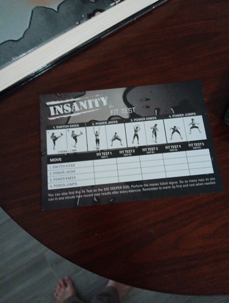 Insanity CD Workout Set Everything You Need To Get In Shape