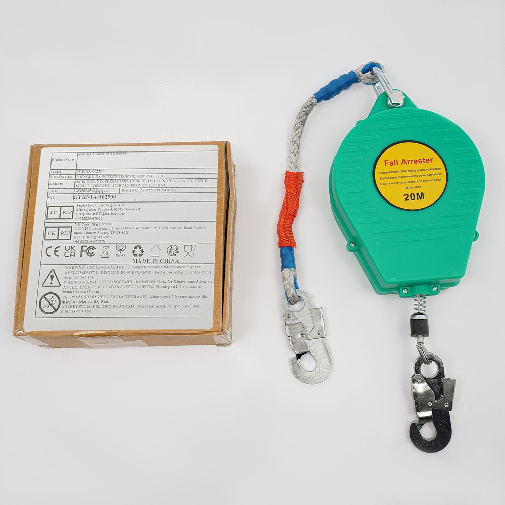 Self-Retractable Fall Arrester Fall Arrest Protector Fall Protection Gear 20m