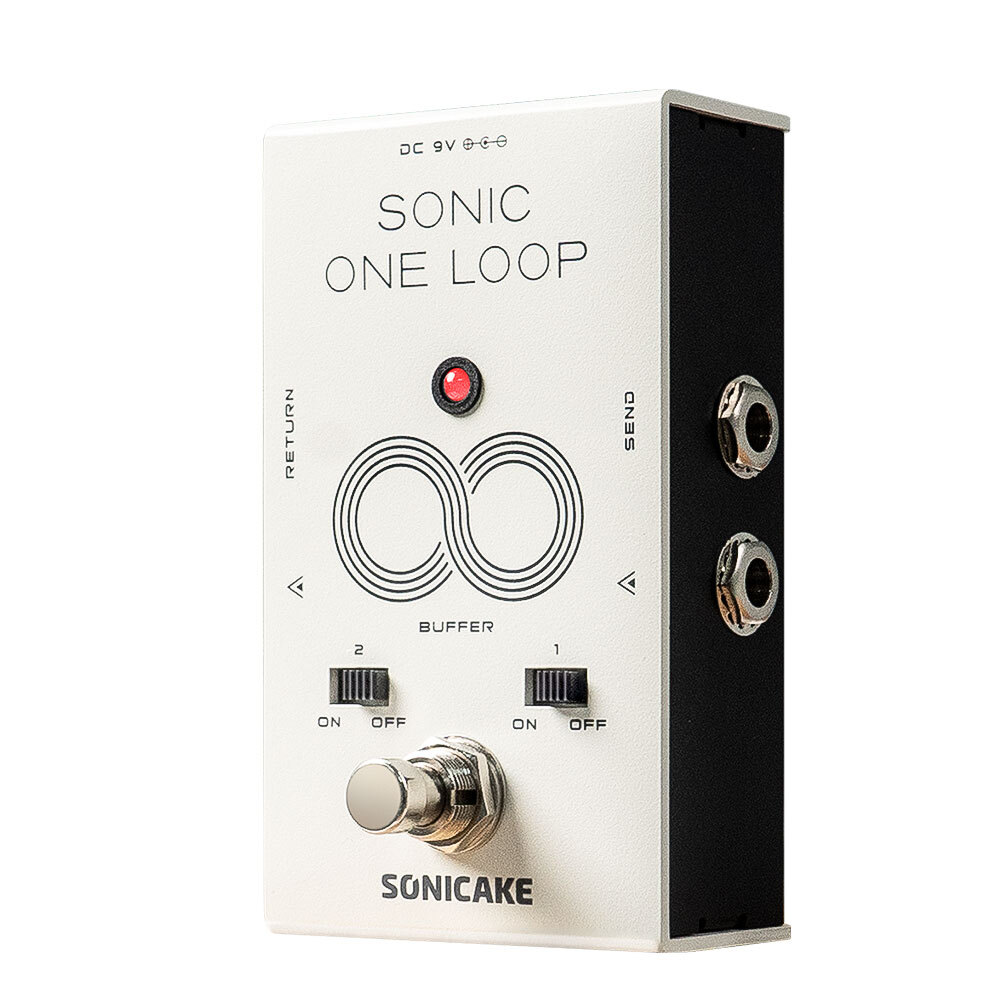 SONICAKE Sonic One Loop AB Line Selection Buffer Guitar Bass Effects Pedals