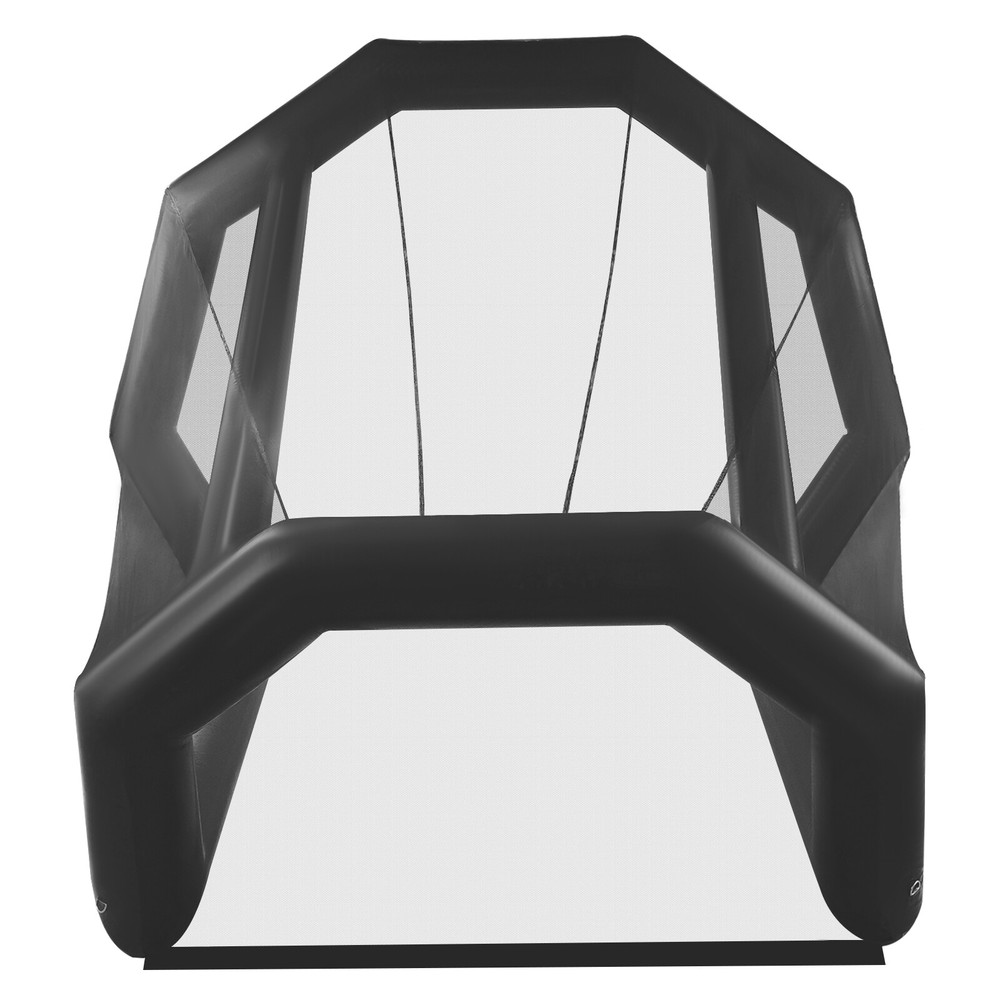 Golf Practice Swing Simulator Net Cage Inflatable Golf Practice Net Cage& Blower