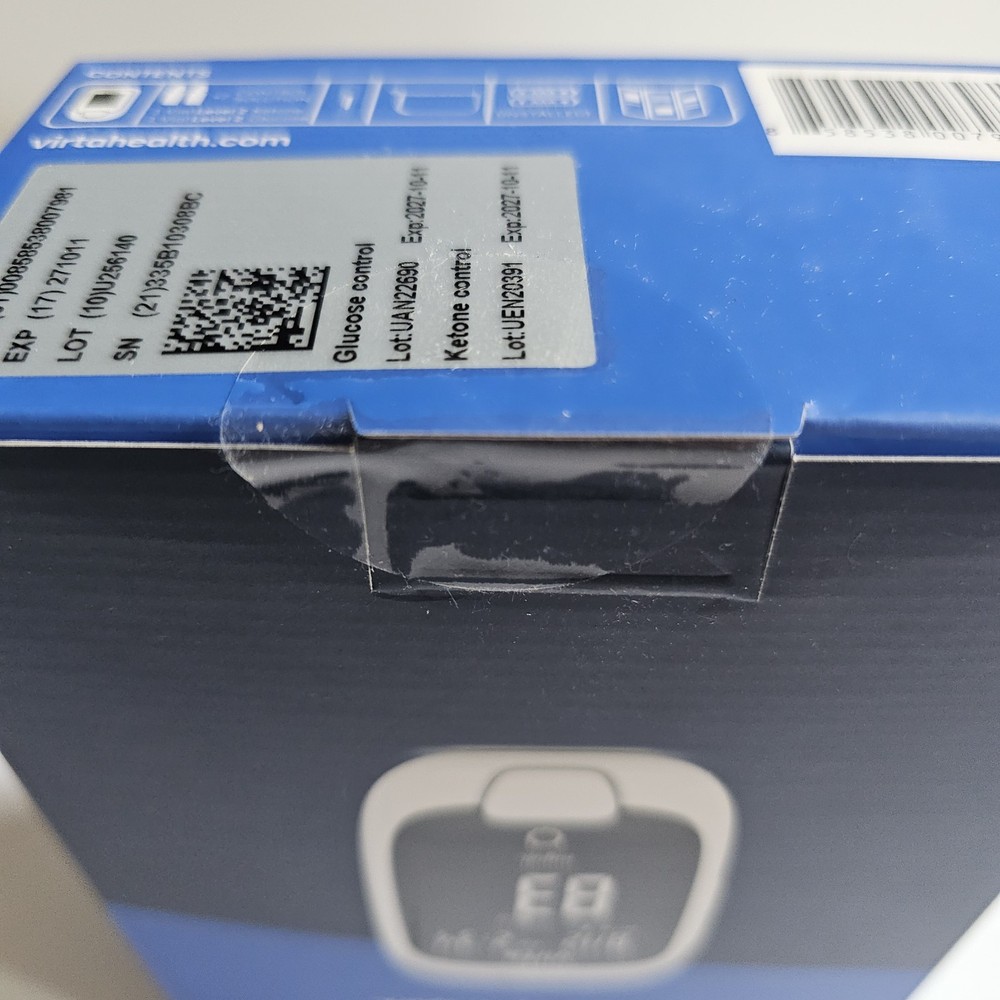 Virta Glucose and Ketone Meter Kit New Sealed