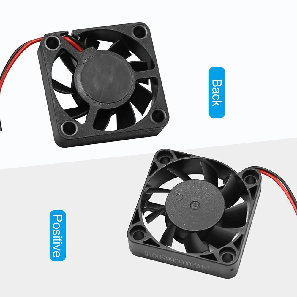 2Pcs Cooling Fans For Creality Ender 3/3X/3 Pro Ender-3 V2 3D Printer CPU GPU