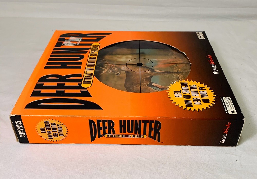 Deer Hunter Interactive Hunting Experience Big Box PC Windows 95