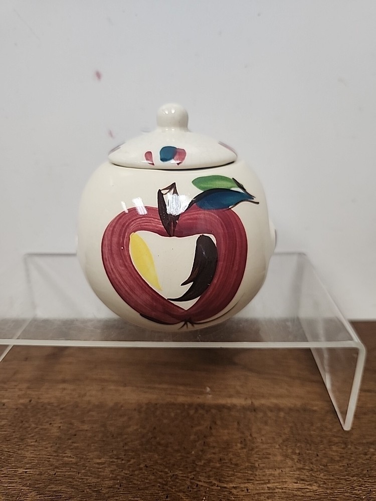 PURINTAN POTTERY APPLE BEAN POT