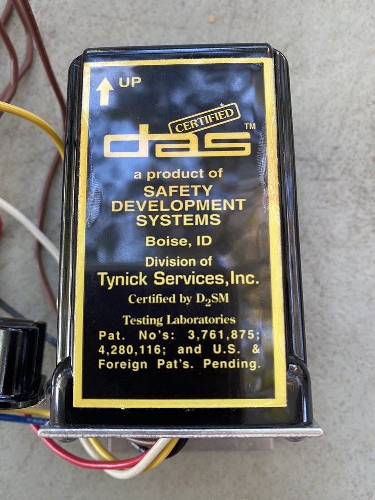 Safety Development Systems Certified DAS Control Module 0051458 New Old Stock