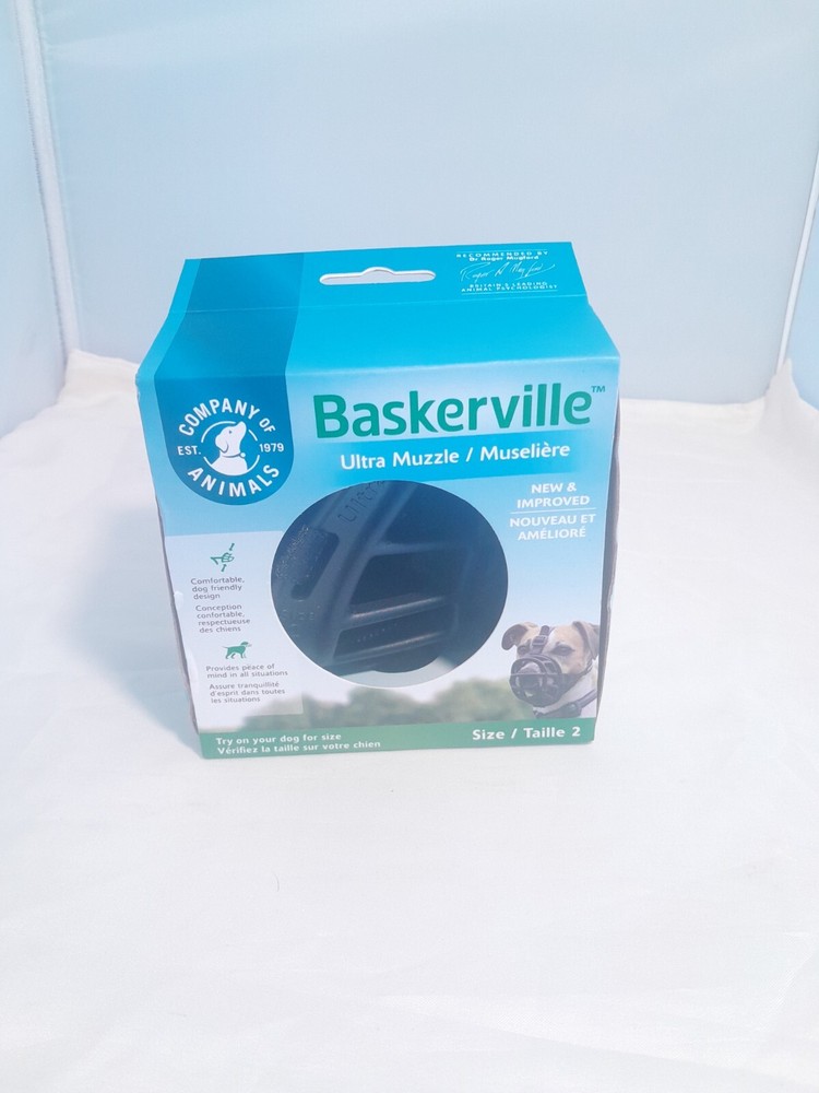 Baskerville Ultra Muzzle Black  Size 2