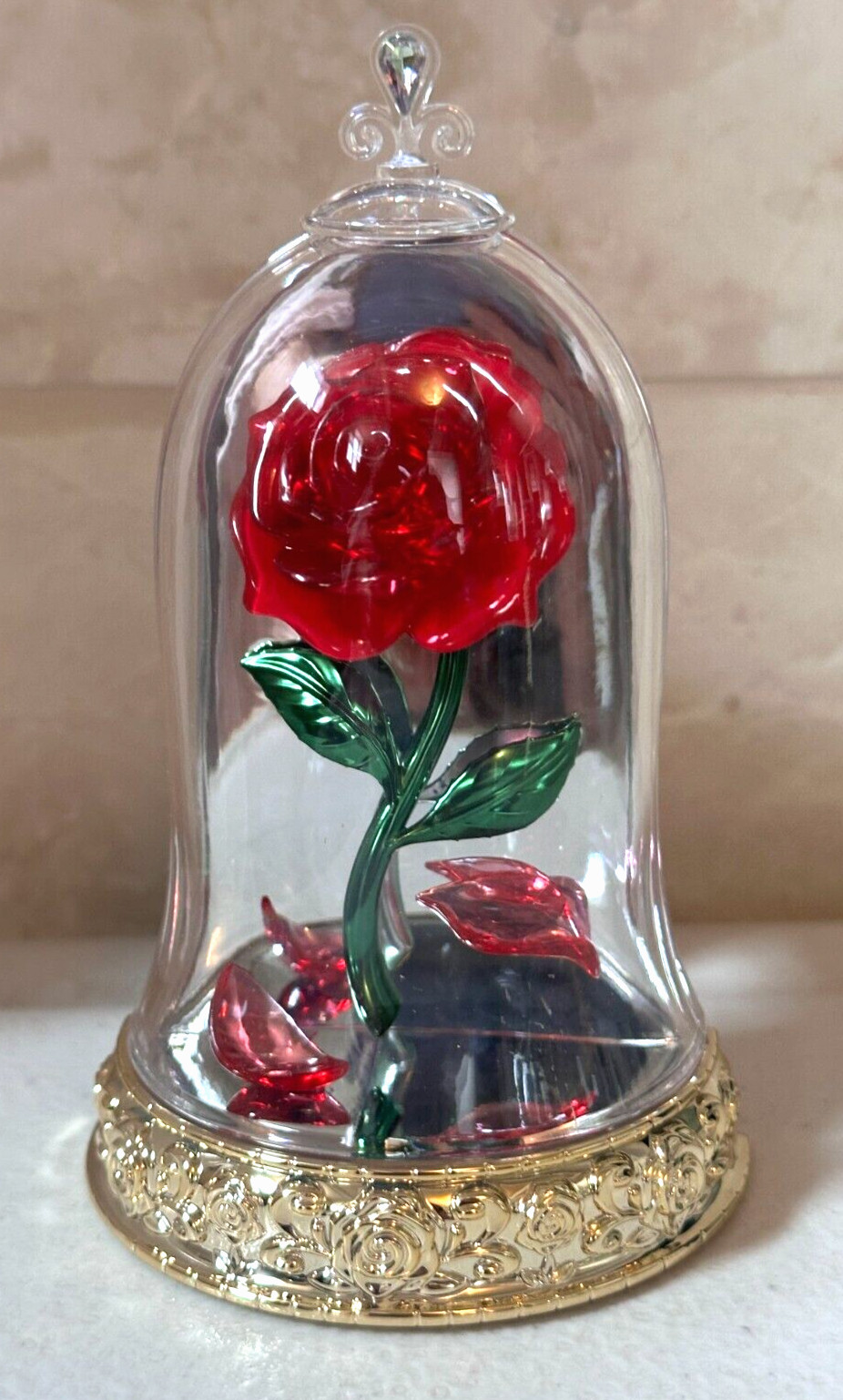 Bath & Body Works DISNEY PRINCESS BELLE ROSE Wallflower NIGHTLIGHT Plug IN MARCH