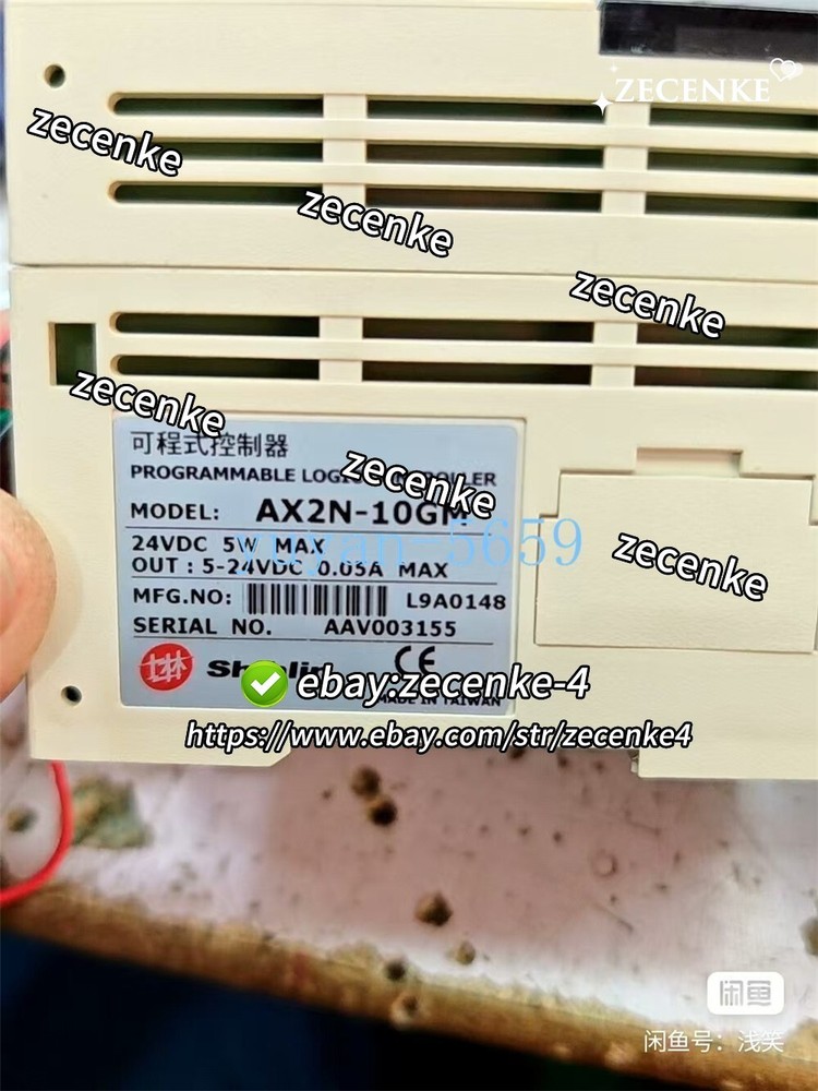 1Pcs Used For Shihlin AX2N-10GM Programmable Logic Controller #4833 LY