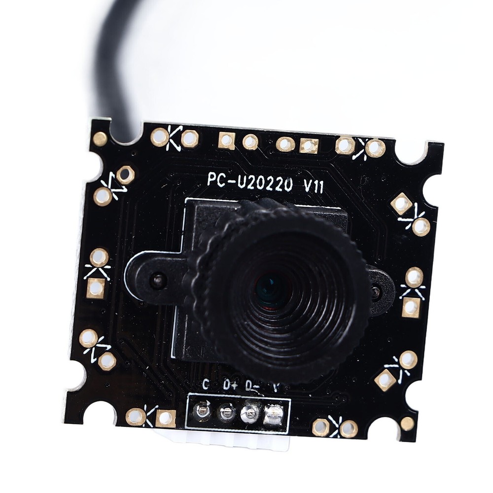 2MP Camera Module 72 Degree No Distortion Manual Focusing USB Wired Camera