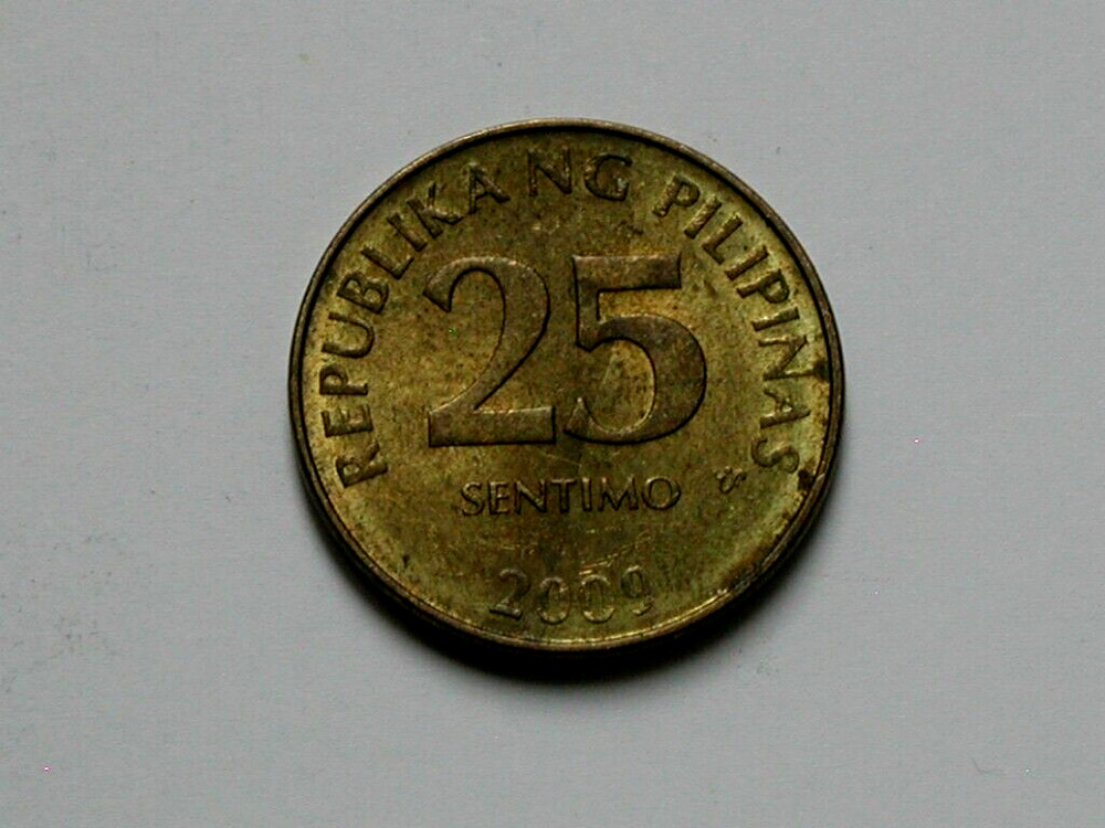 Philippines 2009 25 SENTIMO Coin