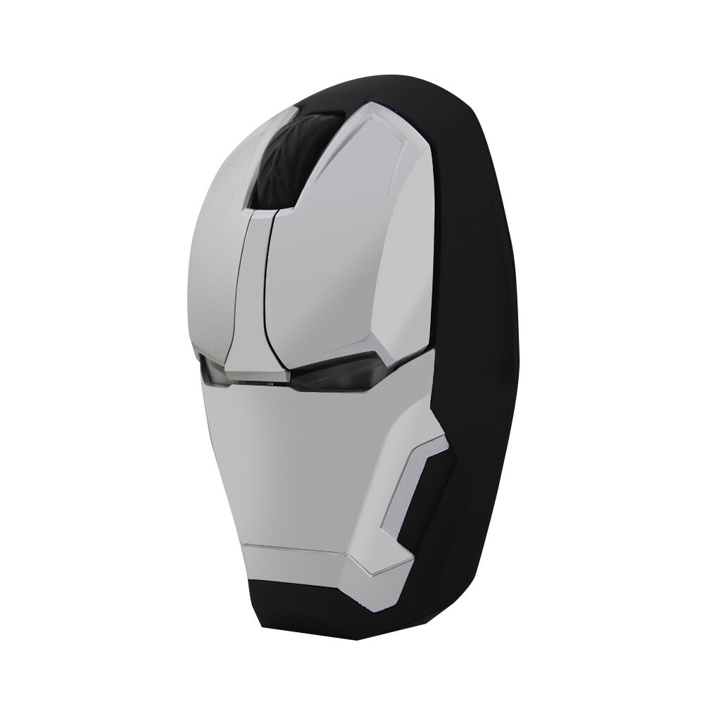 ECOiNVA Wireless Iron Man Mouse Noiseless Silent Computer Mouse Laptop Mice