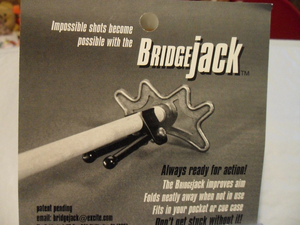 BridgeJack - Billiards, Pool accessory, Bridge Jack