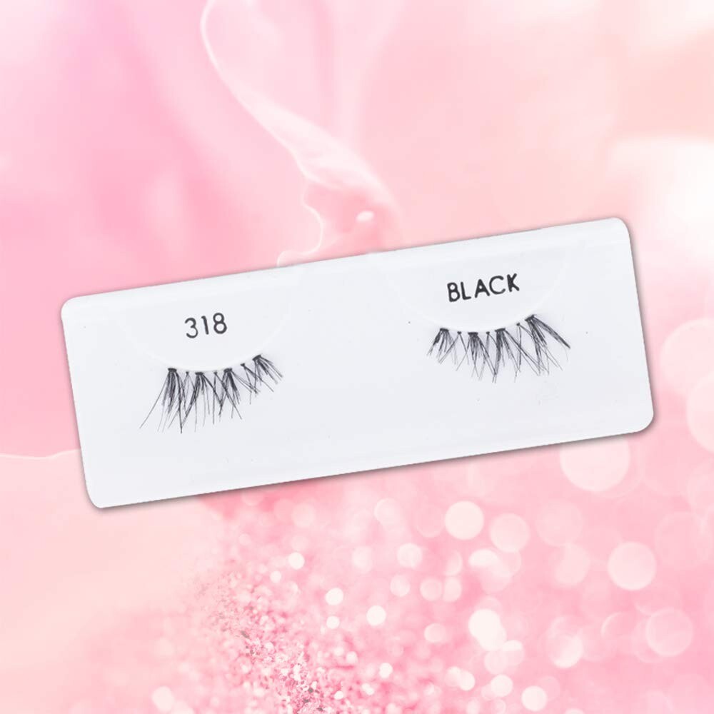 Ardell Accent False Eyelashes #318 Black (4 Pack)