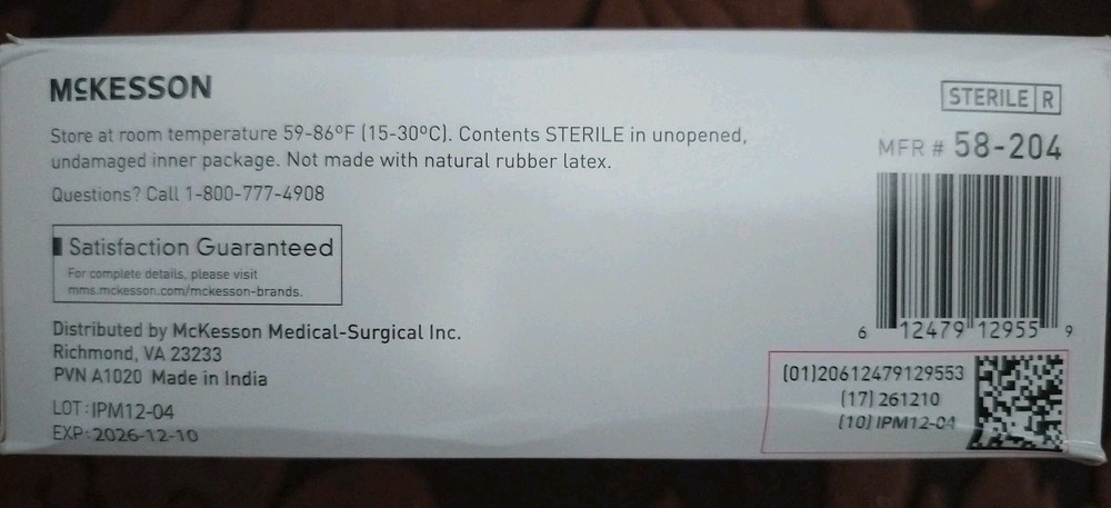 McKesson Alcohol Prep Pads 200 Pack. Medium. Sterile.