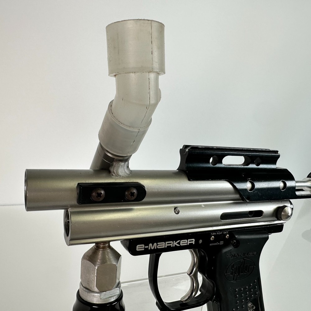 Spyder E-Marker Paintball Marker Gun Silver