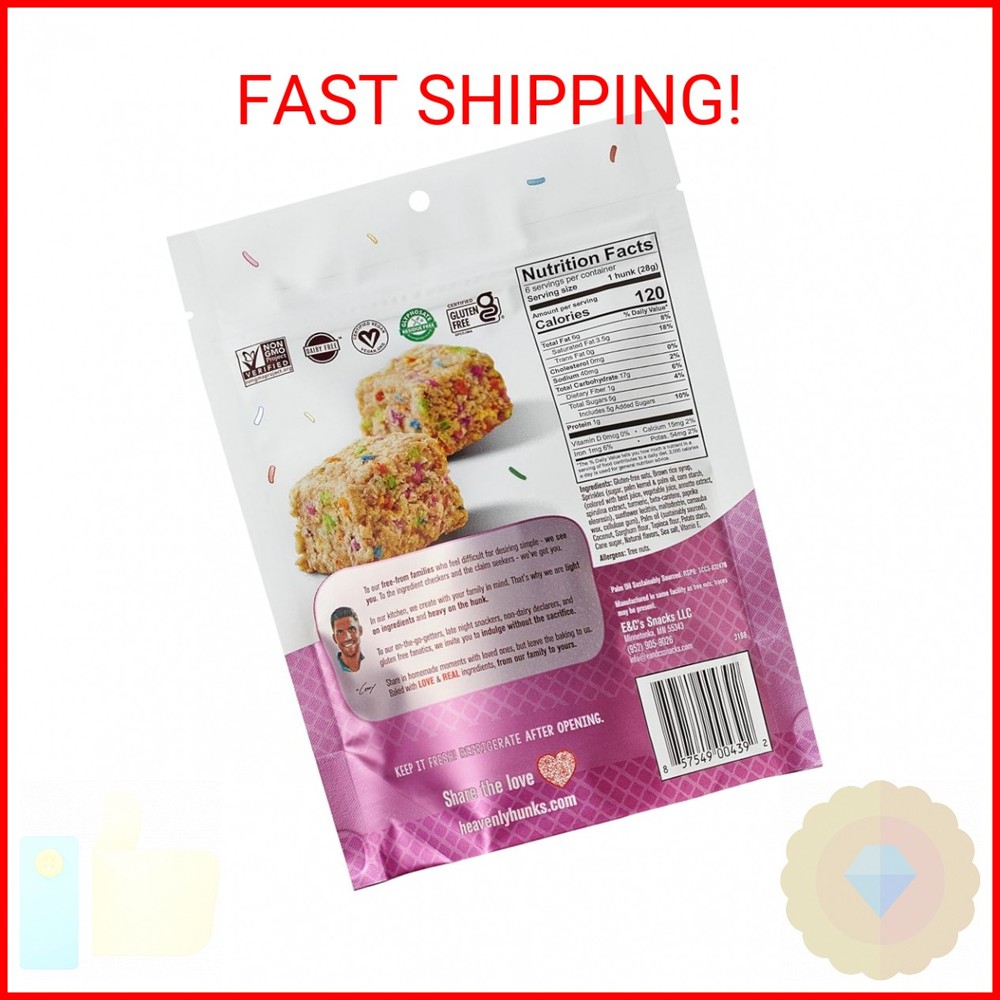 Heavenly Hunks Birthday Cake - 6oz Bag